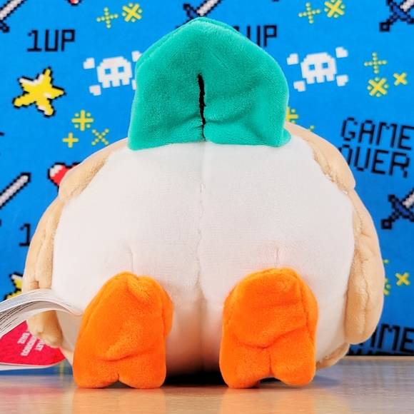 Jazwares Pokemon Rowlet 7" UltraSoft Video Game Toy Plush NWT - Picture 3 of 6